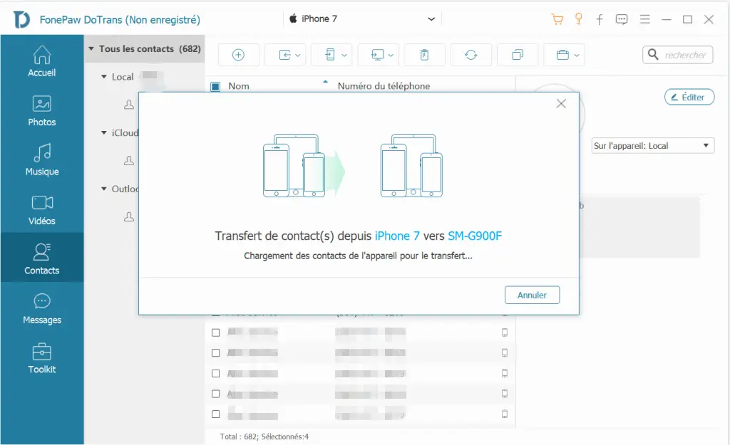 erfolgreicher Datentransfer