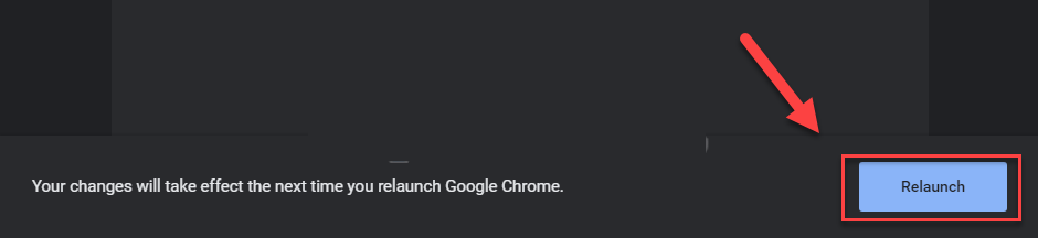Starten Sie Google Chrome neu