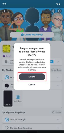So können wir den privaten Verlauf von Snapchat löschen