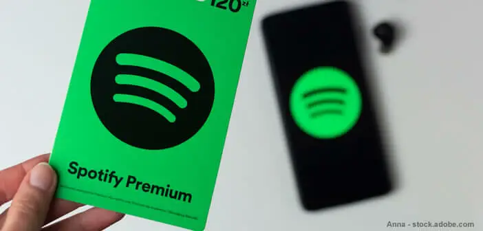 Anleitung zum Aktivieren einer Spotify Premium Card