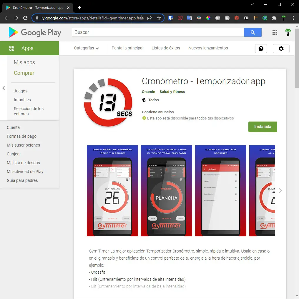 Beispiel Android-Anwendung Google Play
