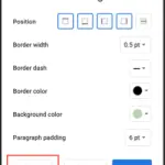 So können wir Ränder und Farben in Google Docs entfernen
