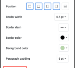 So können wir Ränder und Farben in Google Docs entfernen