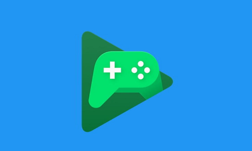 Gaming-Emblem blauer Hintergrund