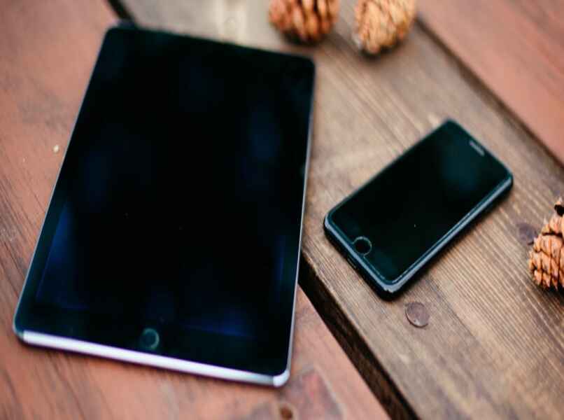 mobiles iPhone und iPad-Tablet