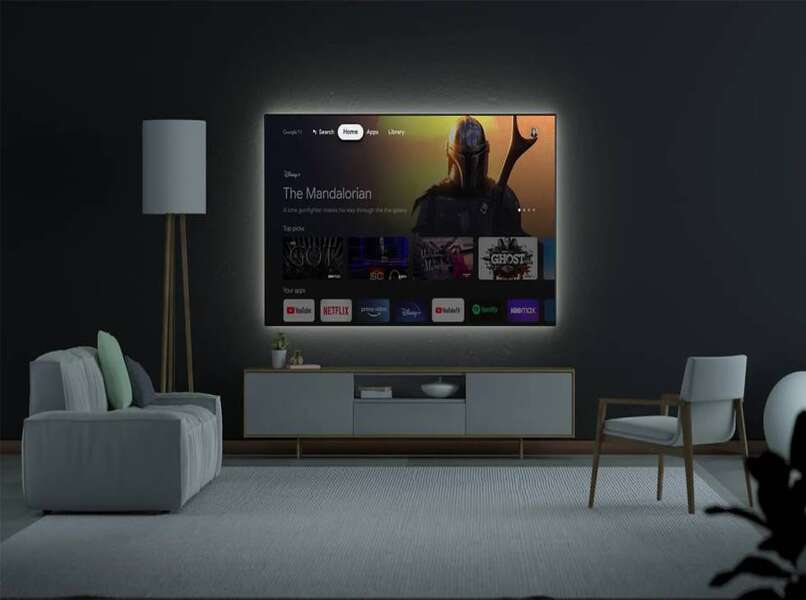 Samsung Smart TV in einem Haus