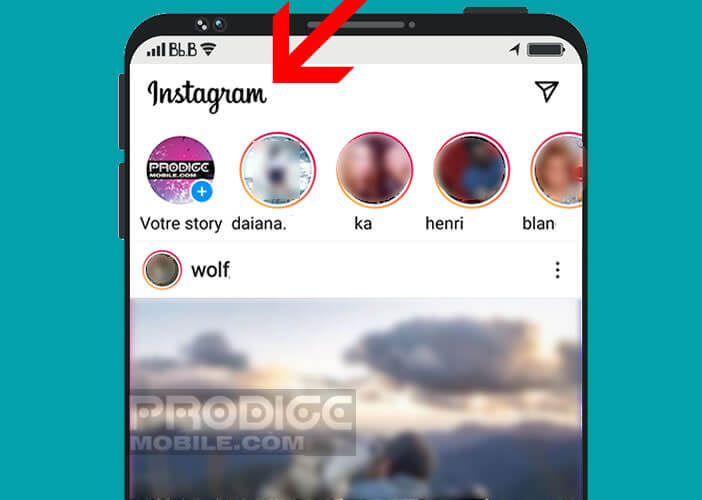 Ändern Sie die Anzeigeoptionen für den Instagram-App-Feed