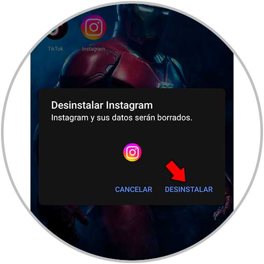 Installieren Sie Instagram neu, um zu beheben, dass Instagram auf meiner Zelle nicht funktioniert.jpg