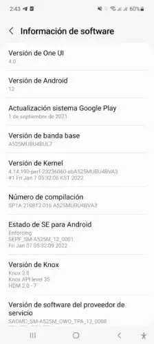 Eine Benutzeroberfläche 4.0 Android 12