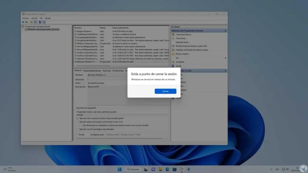 So planen Sie das Herunterfahren oder Neustarten von Windows 11 Storungssuche