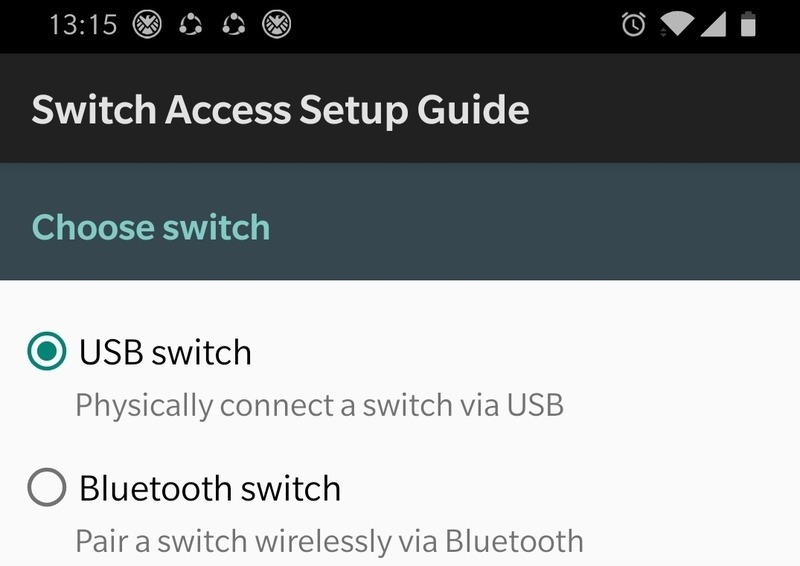 Switch-Zugriffstyp Switch-Auswahl