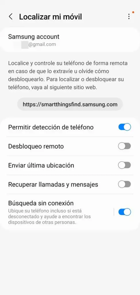 Samsung-Handy verfolgen