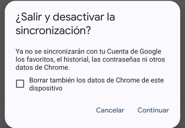 Google Chrome Android-Konto ändern