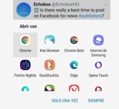 Twitter-Links öffnen Chrome-Browser vorgestellt