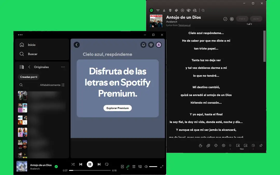 Versefy Songtext Viewer F r Spotify Windows Storungssuche
